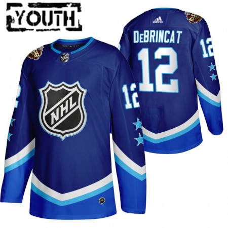 Dětské Hokejový Dres Chicago Blackhawks Alex DeBrincat 12 2022 NHL All-Star Modrý Authentic